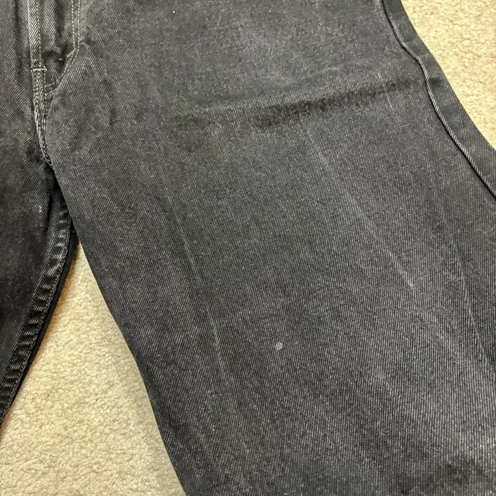 Vtg Levis 505 Jeans Mens 38x31 Black Regular Fit Straight Leg Denim Pants Casual